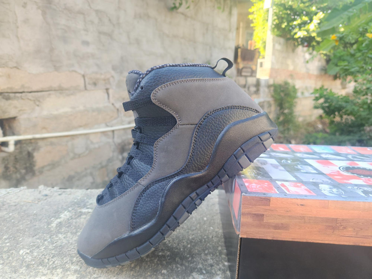 Air Jordan 10 Retro Shadow Grey & Black