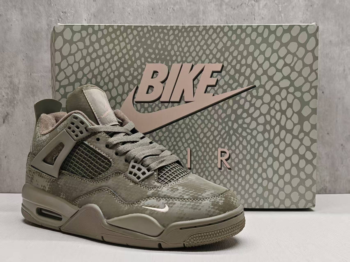 Air Jordan 4 Retro Military Mamba Custom