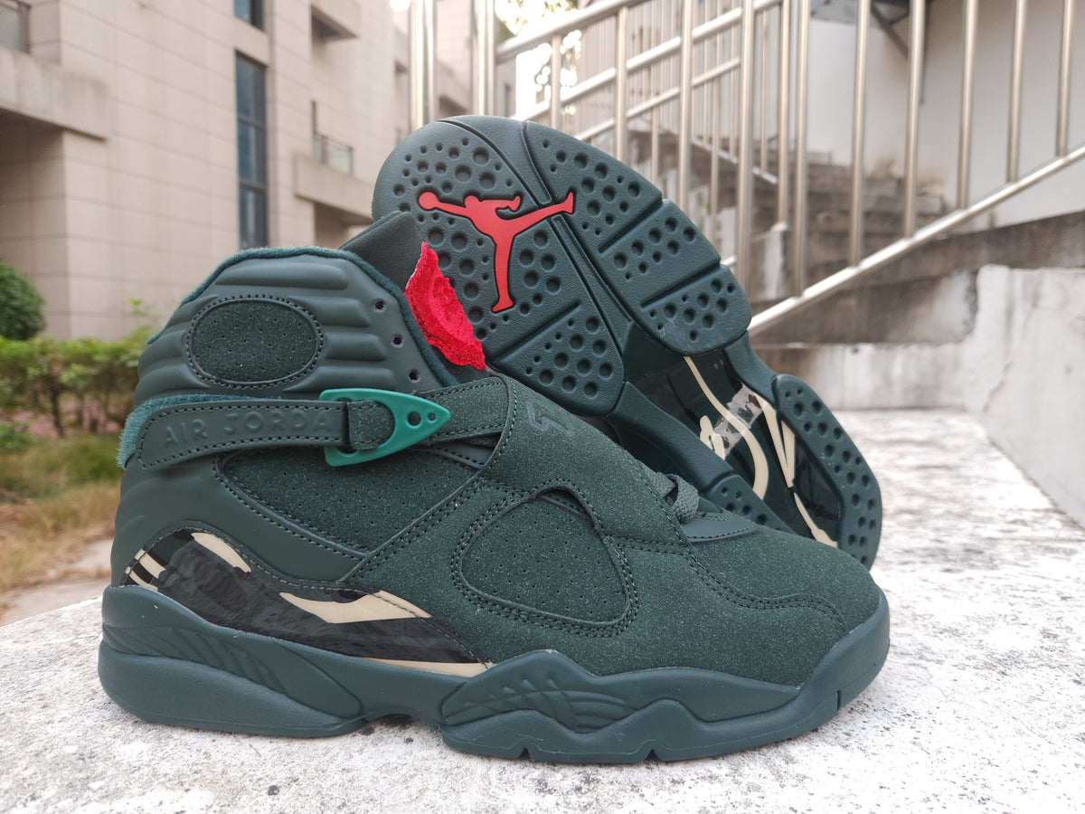 Air Jordan 8 – Green, Gold, Black & Red