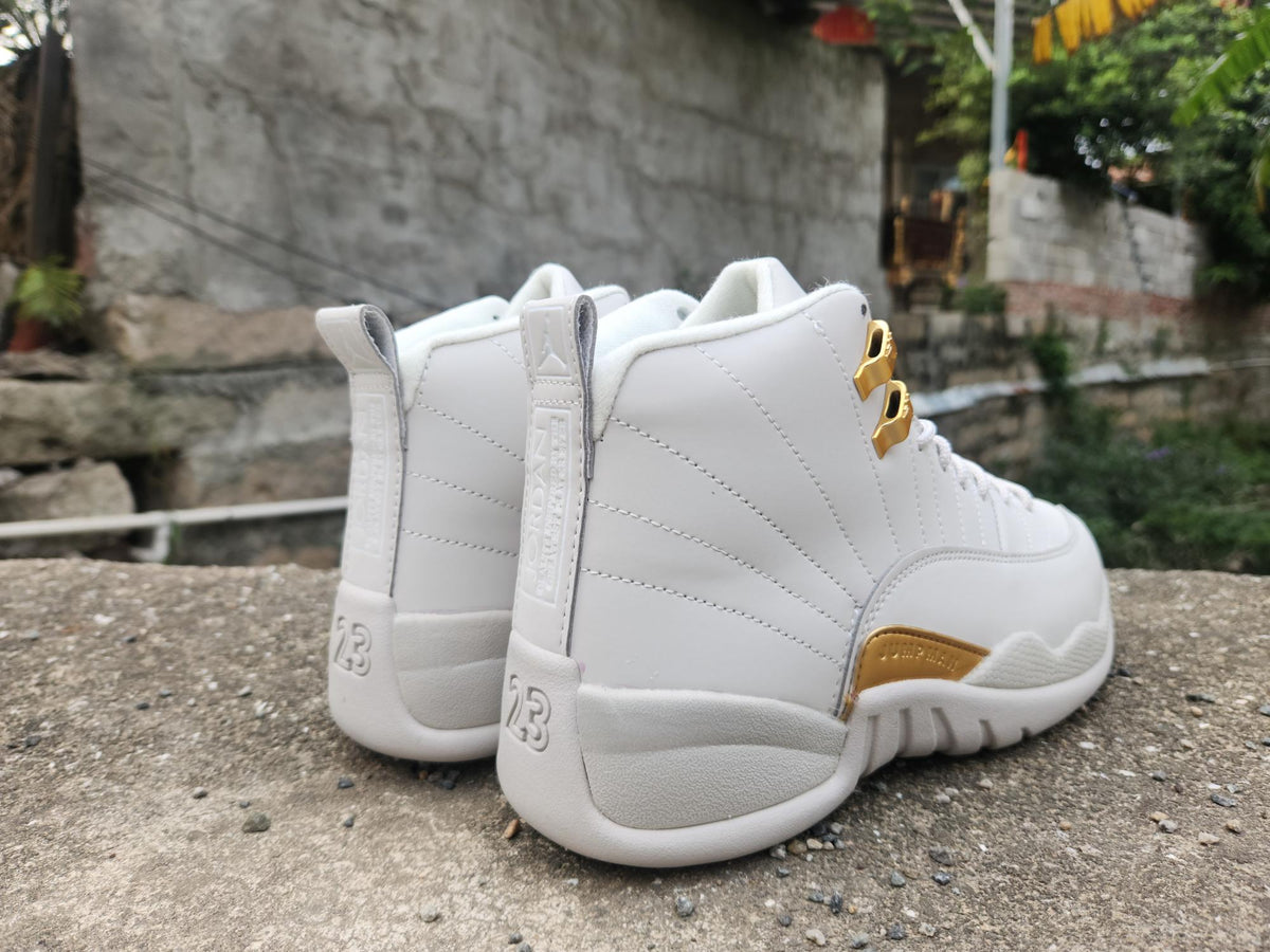 Air Jordan 12 Grey & Gold