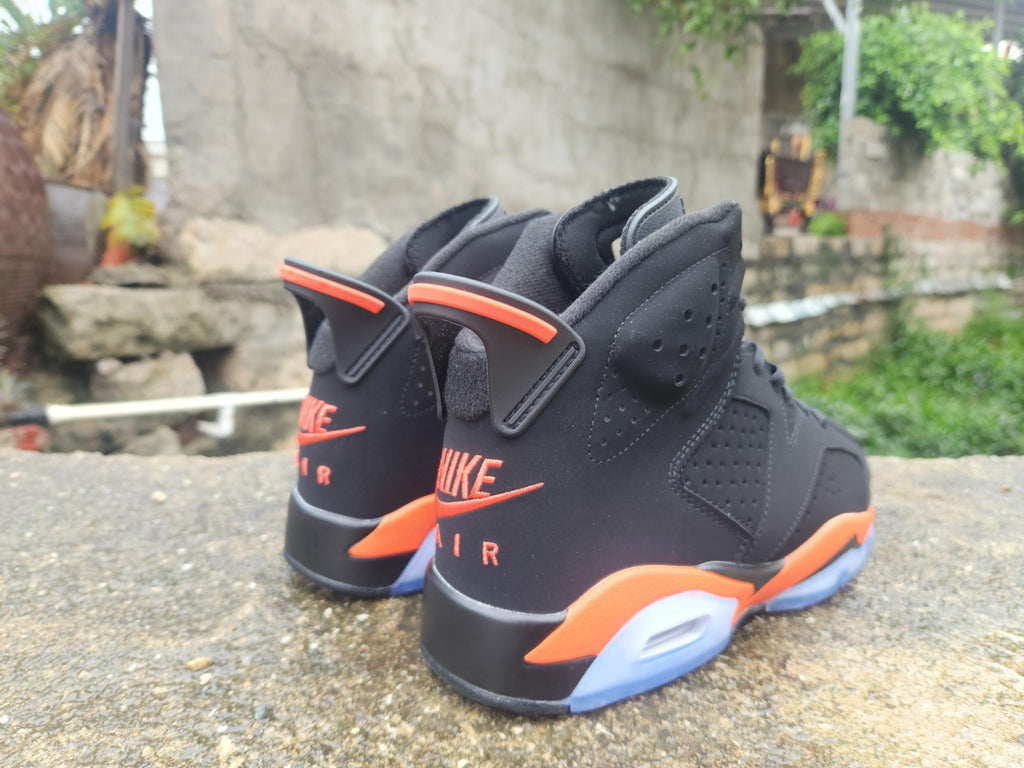 Air Jordan 6 Retro Shattered Backboard – Black & Orange