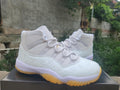 Air Jordan 11 Retro High-Frequency White & Light Yellow