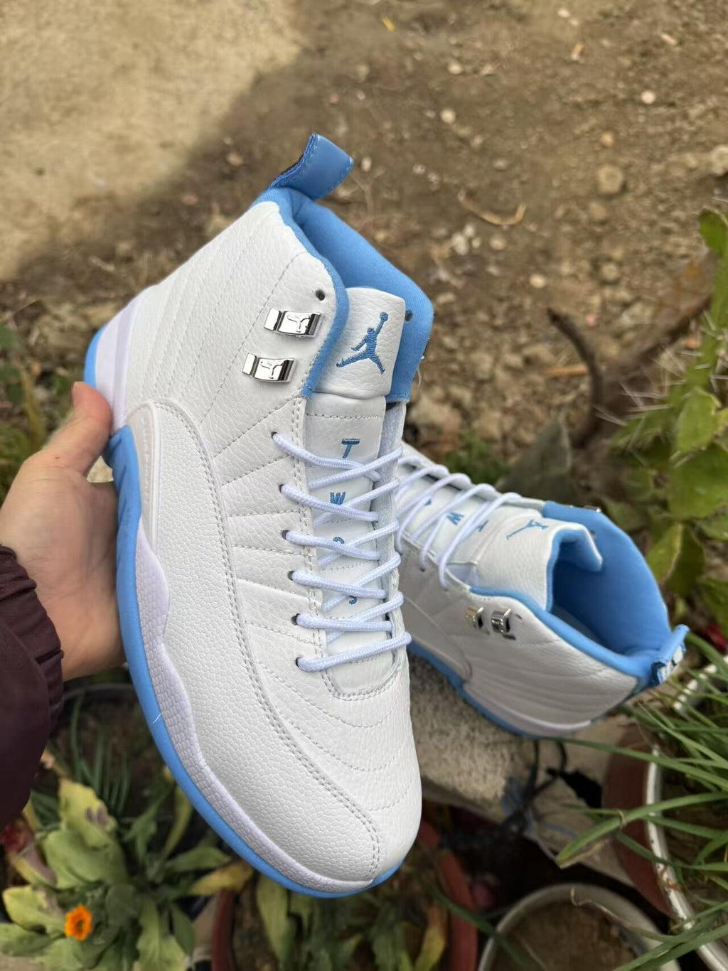 Air Jordan 12 Retro White-Jade Restored Version