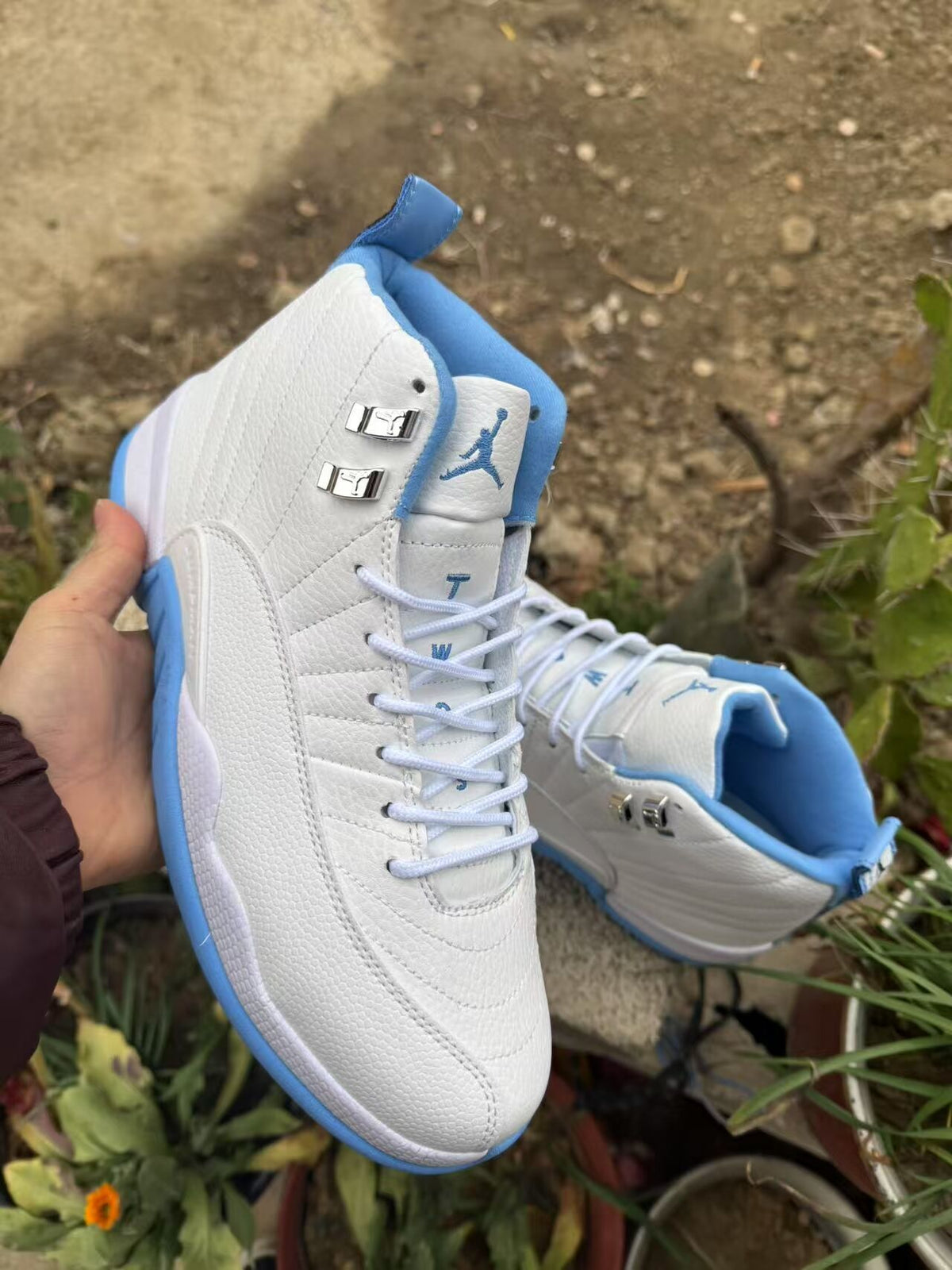 Air Jordan 12 Retro White-Jade Restored Version