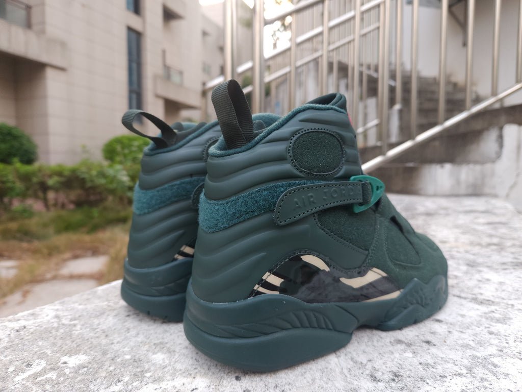 Air Jordan 8 – Green, Gold, Black & Red