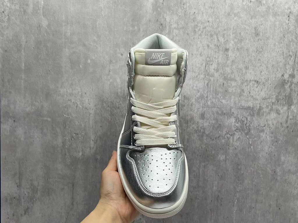 Air Jordan 1 Metallic Silver